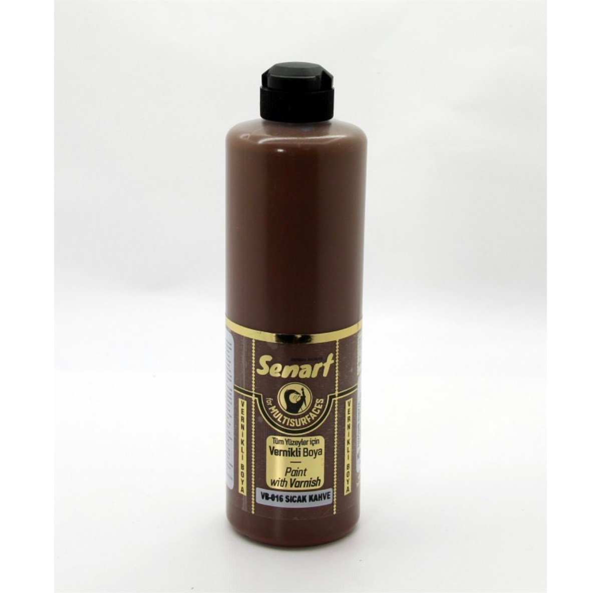 Senart Varnished Paint VB016 Hot Brown 500 ML