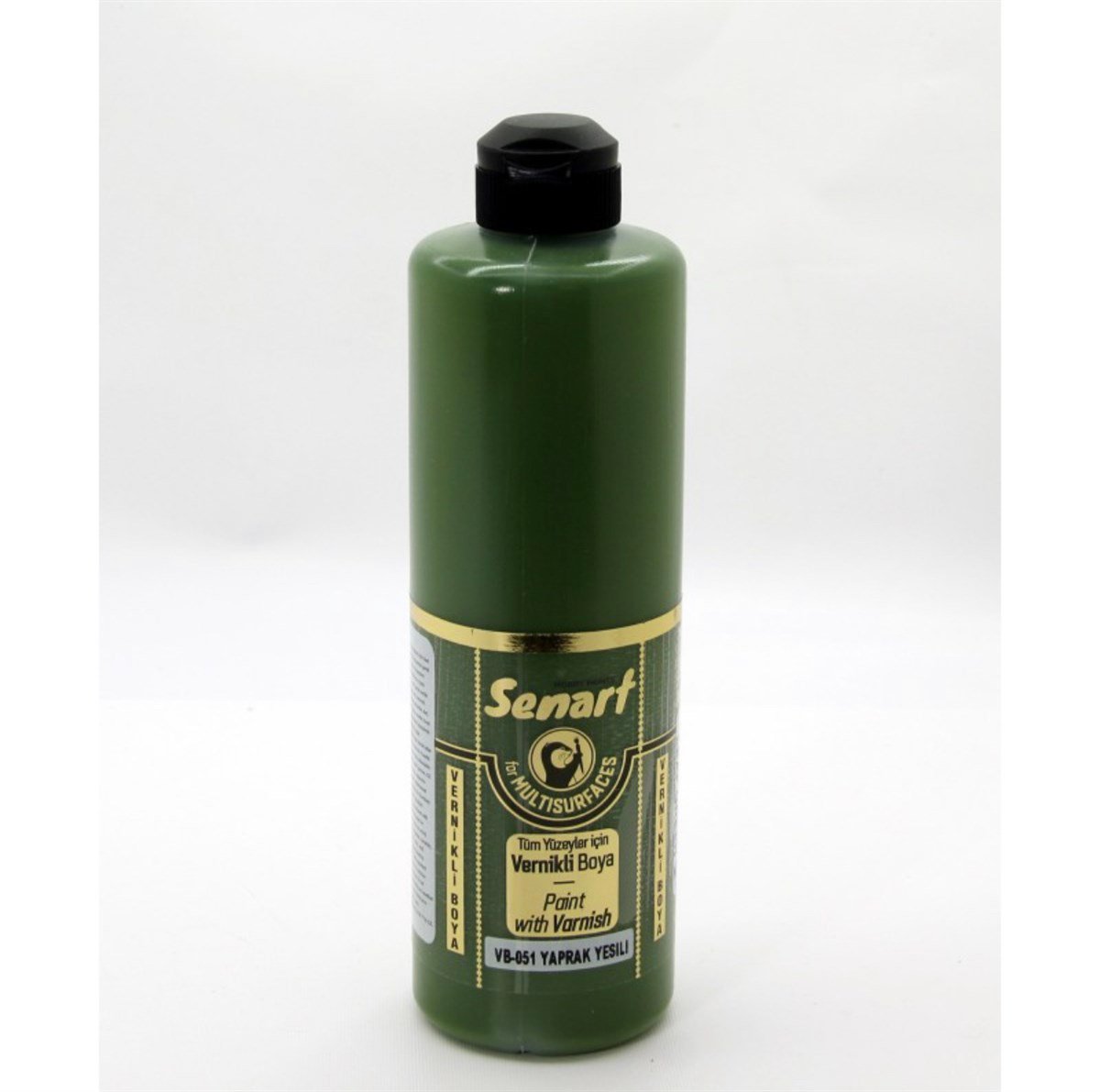 Senart Varnished Paint VB051 Leaf Green 500 ML