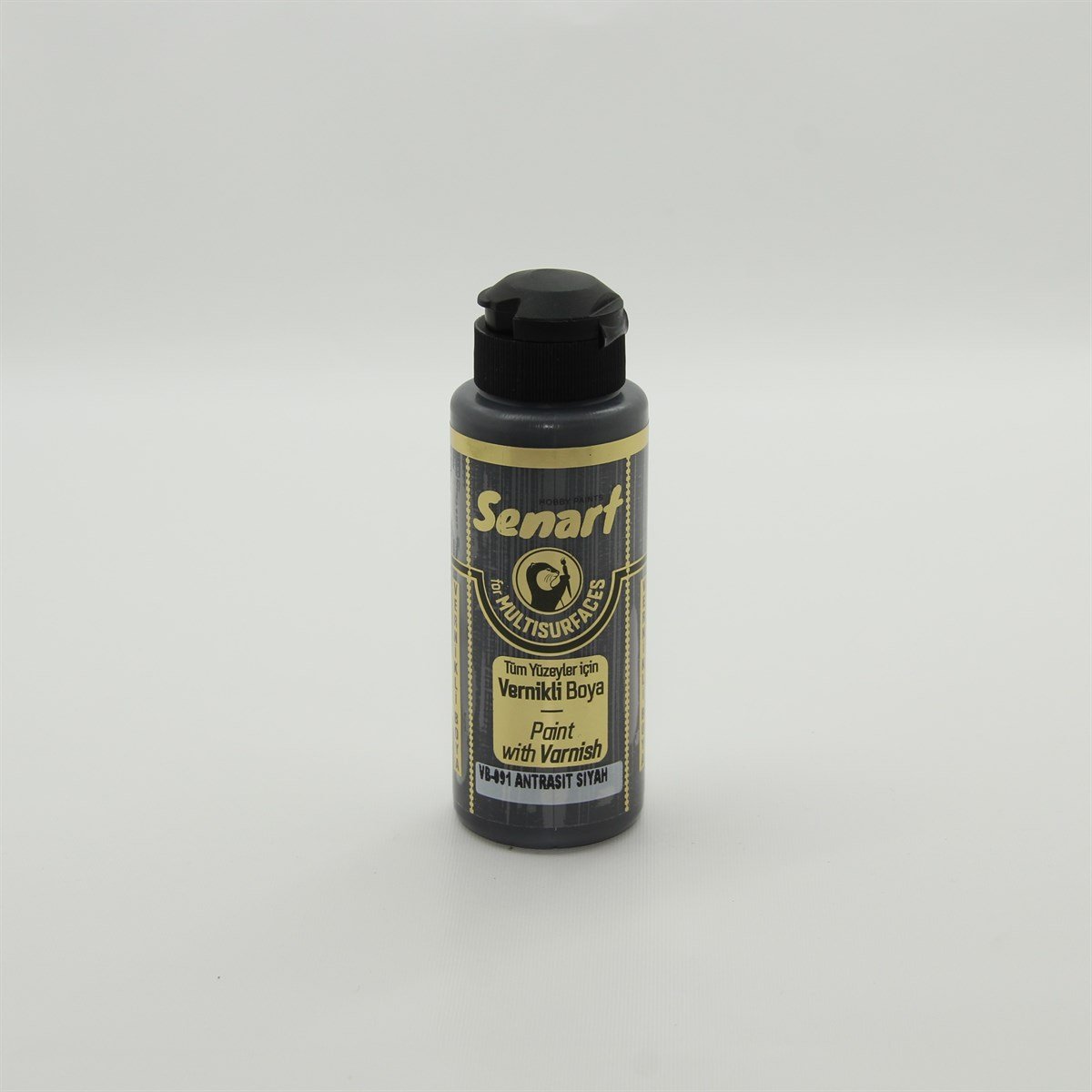 Senart Varnished Paint VB091 Anthracite Black 120 ML