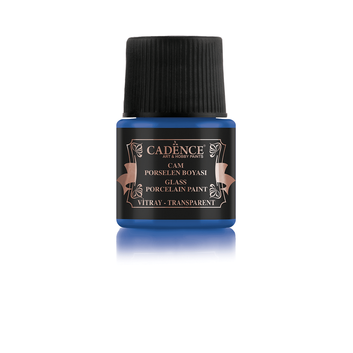 Vitray Boya 08 Mavi 45ML - Cadence - Ataşehir Toptan & Perakende Satış | Sanatsalhobi.com.tr