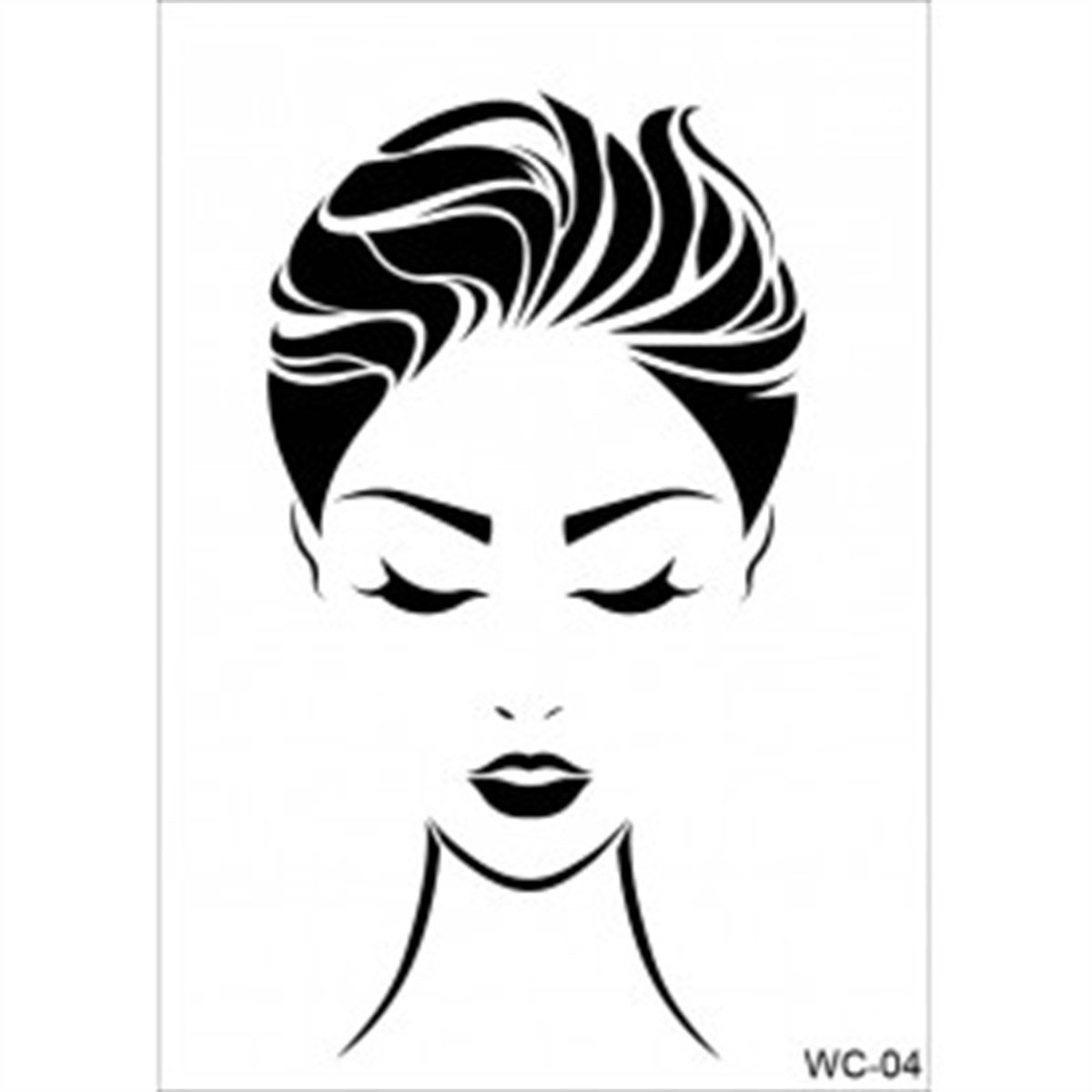 Трафарет Cadence Women Silhouette Wc04 21x29