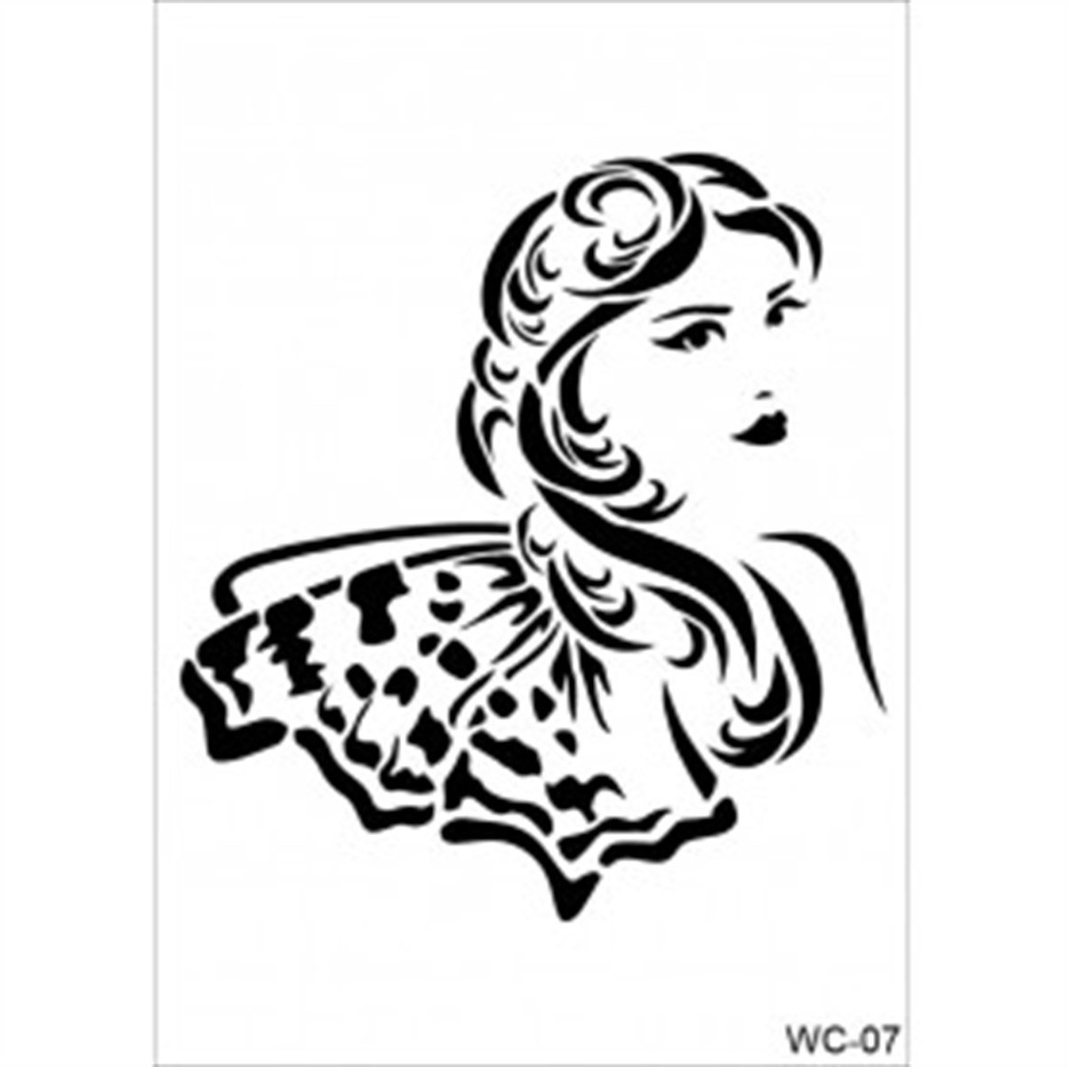 Трафарет Cadence Women Silhouette Wc07 21x29