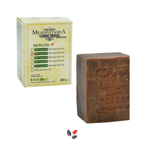 Anatolia Soap %50 Defne Yağlı Halep Sabunu
