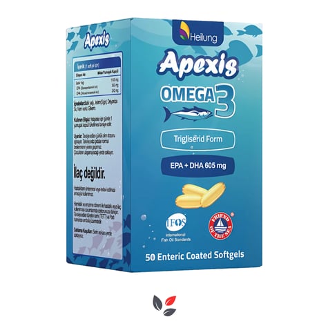 Apexis Omega 3 Balık Yağı 30 Kapsül