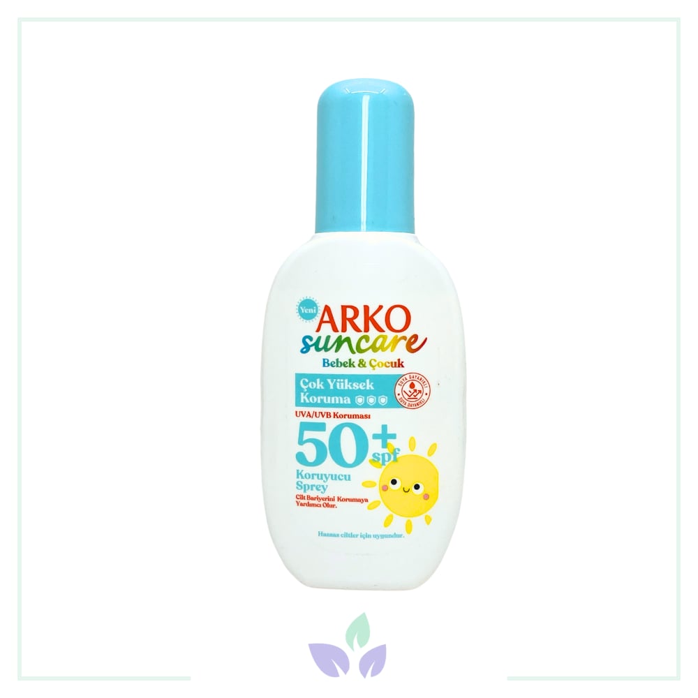 Arko Suncare Bebek ve Çocuk Güneş Koruyucu Sprey Spf 50+ 200 ml