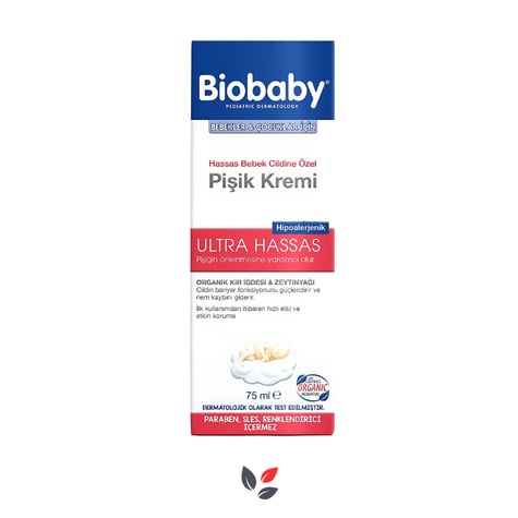Biobaby Ultra Hasas Pişik Kremi 75 ml