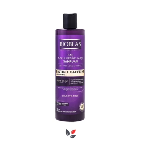 Bioblas Biotin & Caffeine 400 ml Saç Dökülmesine Karşıtı Şampuan