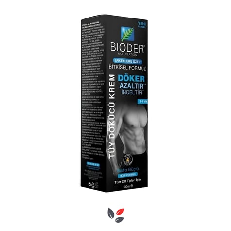 Bioder Erkekler İçin Tüy Dökücü Krem 100ml