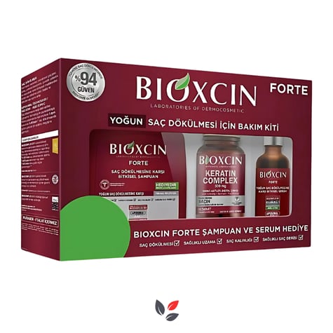 Bioxcin Forte Yoğun Saç Dökülmesine Karşı Bakım Kiti