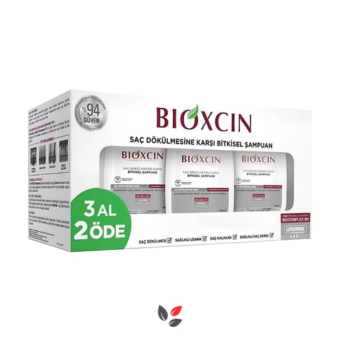 Bioxcin Genesis 3 Al 2 Öde Yağlı Saçlar İçin Şampuan 3 x 300 ml