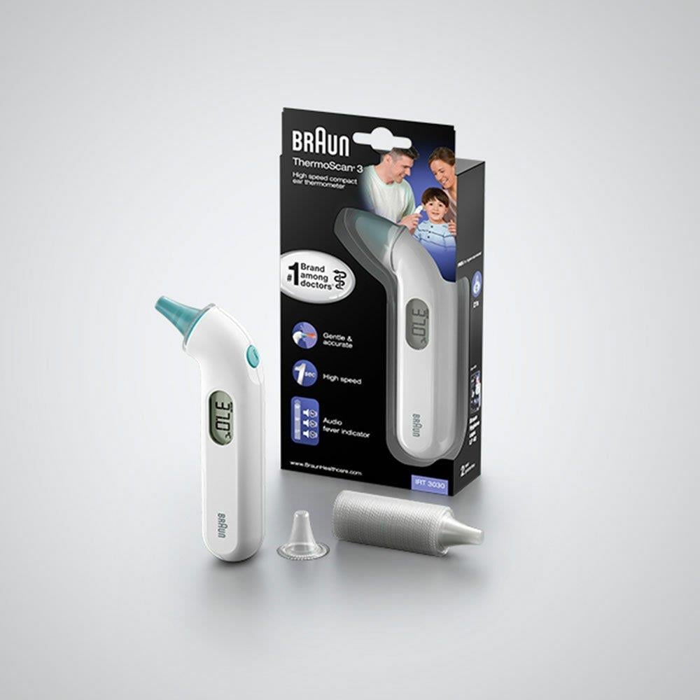 Braun ThermoScan 3 IRT 3030 Kulaktan Ateş Ölçer