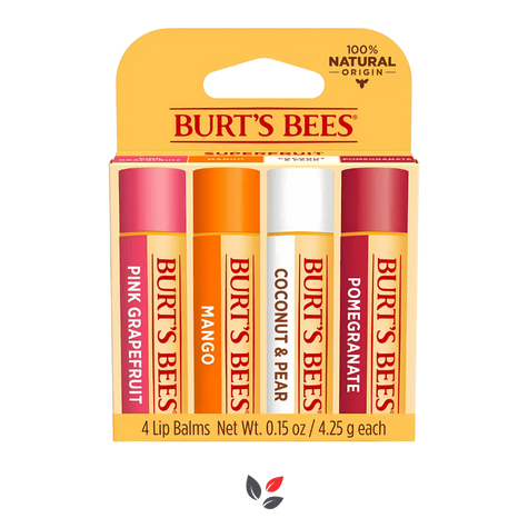 Burt's Bees Lip Balm Superfruit 4'lü Pack 4.25Gr