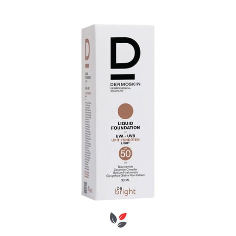 Dermoskin Be Bright Likit Fondöten Light SPF50 33 ml