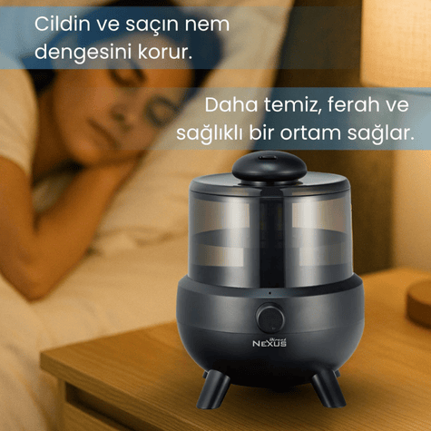 Direct Nexus Hava Nemlendirme / Aromaterapi Cihazı - Siyah