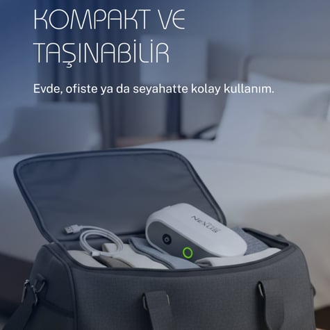 Direct Nexus Şarjlı Mini Kompresörlü Nebulizatör
