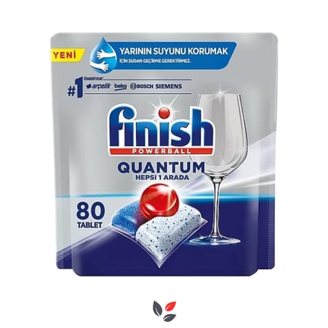 Finish Quantum Bulaşık Makinesi Tableti 80'li