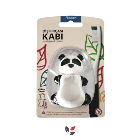 Flipper Diş Firçası Kabı - Panda
