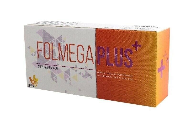 FOLMEGA PLUS 30 YUMUSAK KAPSUL