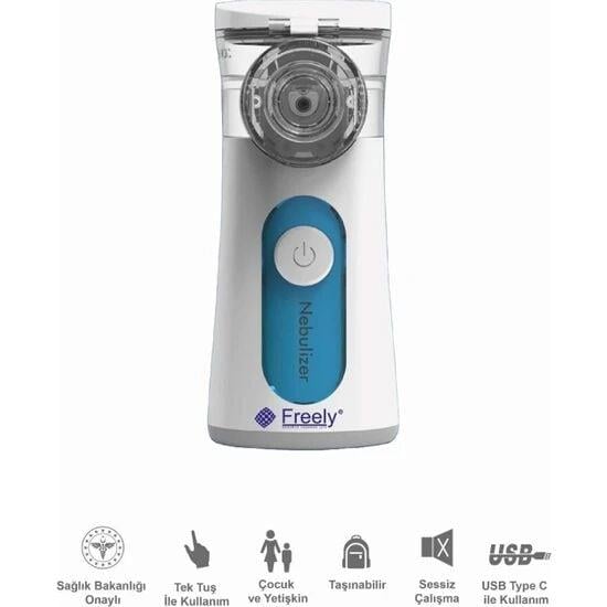 Freely Un300 Taşınabilir Mesh Nebulizatör