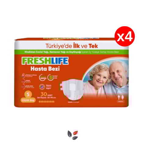 Freshlife Hasta Bezi Belbantlı Small 30'lu - 4 Adet
