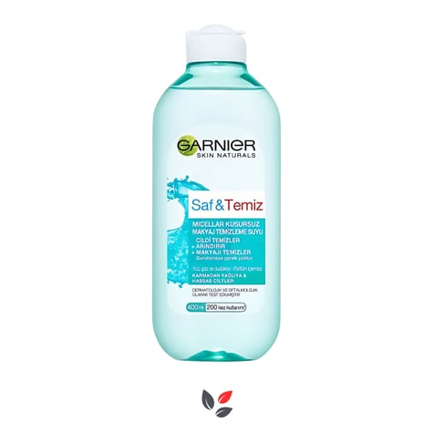 Garnier Skin Naturals Saf ve Temiz Makyaj Temizleme Suyu 400 ml