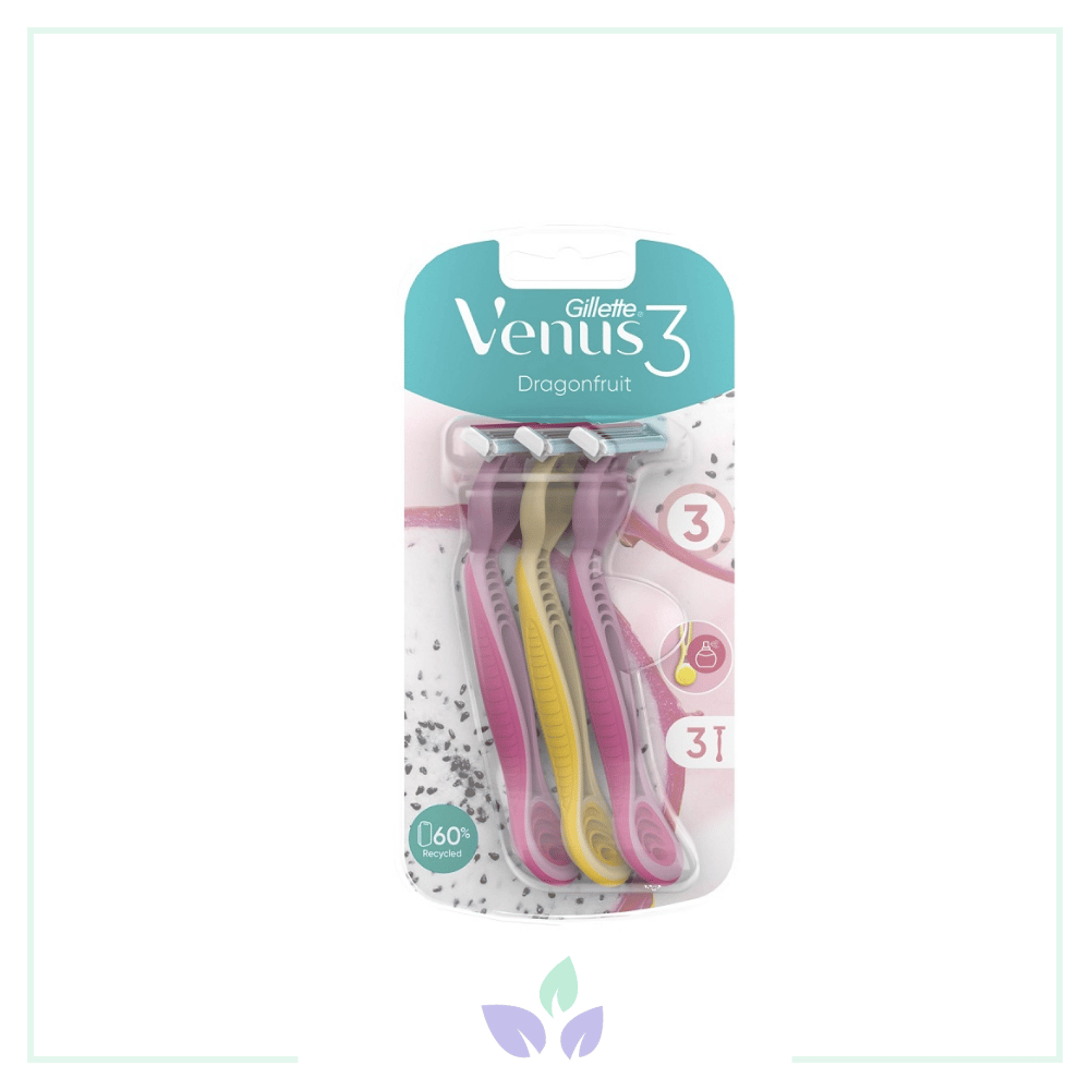 Gillette Venüs Dragonfruit Tıraş Bıçağı 3'lü