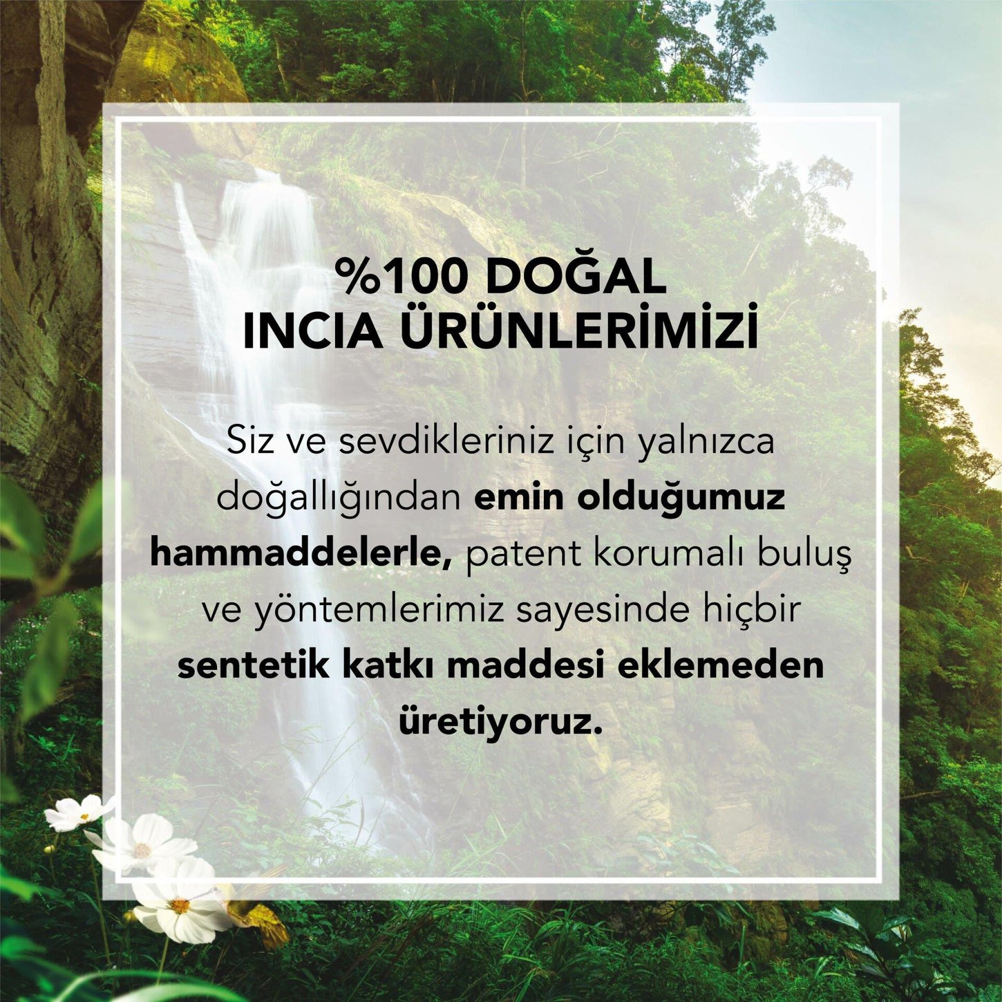 INCIA Hassas Ciltler İçin Doğal Roll-On Deodorant 50 ml