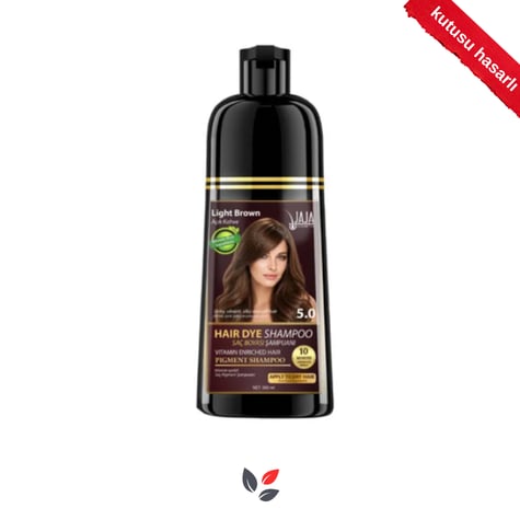 Jaja Şampuan 300 ml- 5.0 Açık Kahve - KUTUSU HASARLI