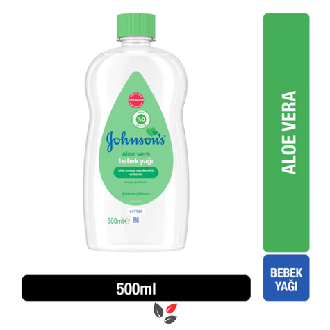Johnson's Baby Yağ Aloe Vera 500 ml