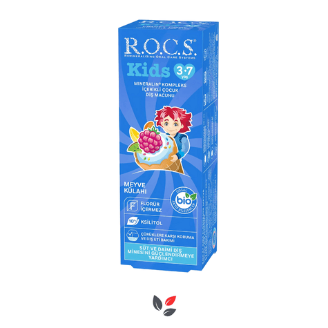 Kids Diş Macunu Meyve Külahlı 3-7 Yaş