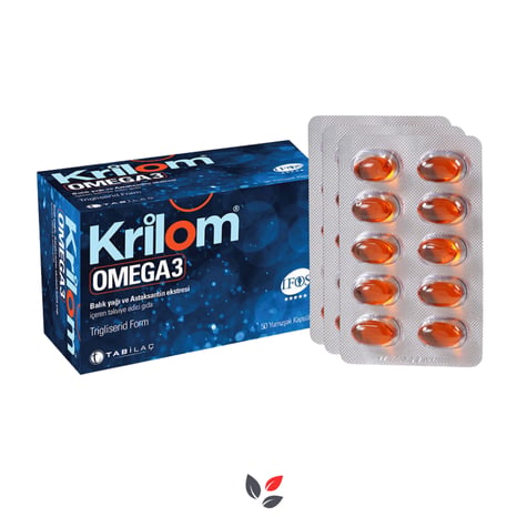 Krilom Omega 3 50 Yumuşak Kapsül