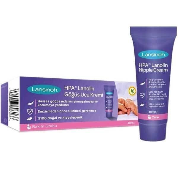 Lansinoh HPA Lanolin Göğüs Ucu Kremi 40 ml