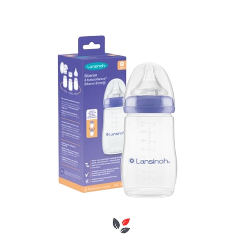 Lansinoh Natural Wave Biberon 240 ml