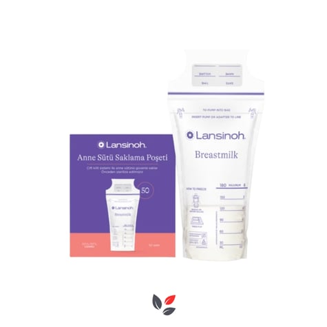Lansinoh Süt Saklama Poşeti 50 Adet