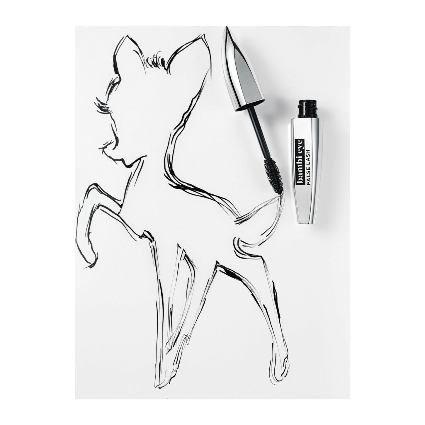 LOREAL PARIS BAMBI EYE CEYLAN GOZ ETKILI SIYAH MASKARA