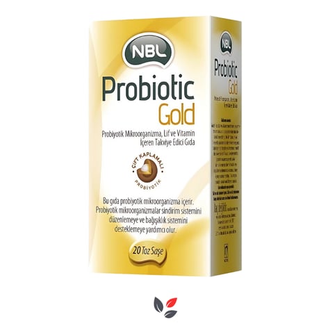 NBL Probiotic Gold Takviye Edici Gıda 20 Toz Saşe