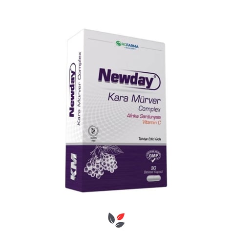 Newday Kara Mürver Complex 30 Kapsül