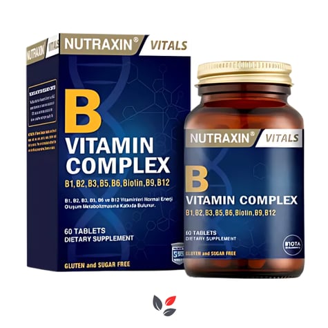 Nutraxin B Vitamin Complex 60 Kapsül