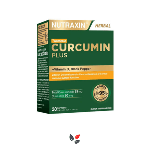 Nutraxin Curcumin Plus 30 Yumuşak Kapsül