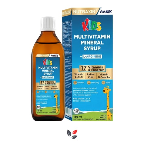 Nutraxin Kids Multivitamin Mineral Şurup 150 ml
