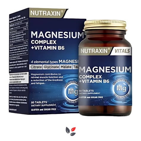 Nutraxin Magnesium Complex Vitamin B6 60 Tablet