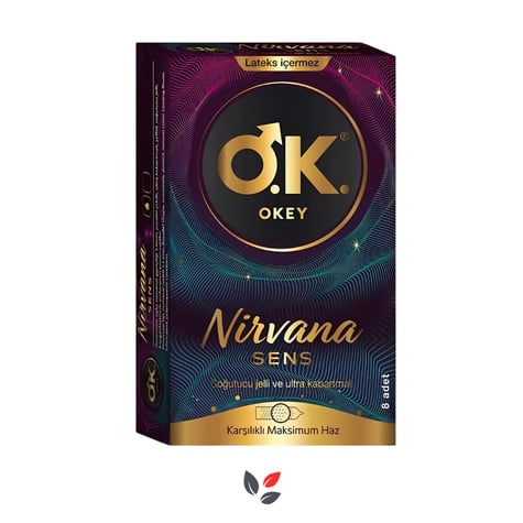 Okey Nirvana Sens Prezervatif 8'li
