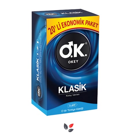 Okey Prezervatif Klasik 20'li - Ekonomik