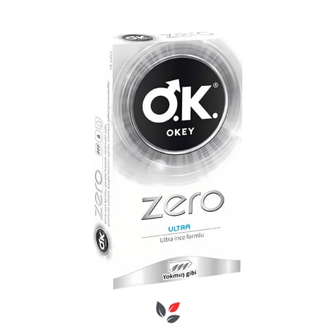 Okey Zero Ultra İnce Prezervatif 10'lu