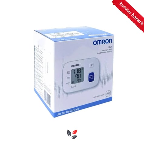 Omron RS1 HEM-6160-E Intellisense Bilekten Tansiyon Ölçer - KUTUSU HASARLI