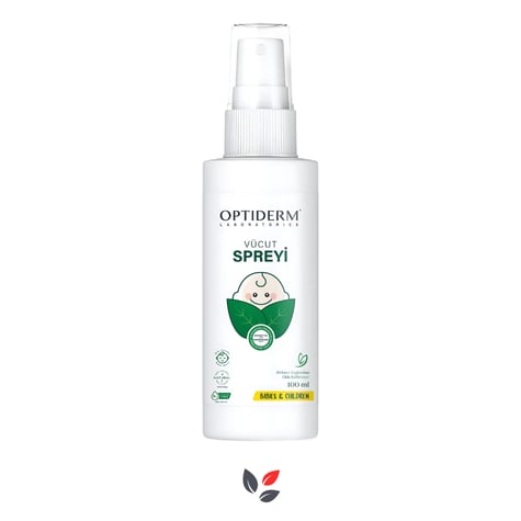 Optiderm %100 Sinek Kovucu & Vücut Koruyucu Çocuk Spreyi 100 ML