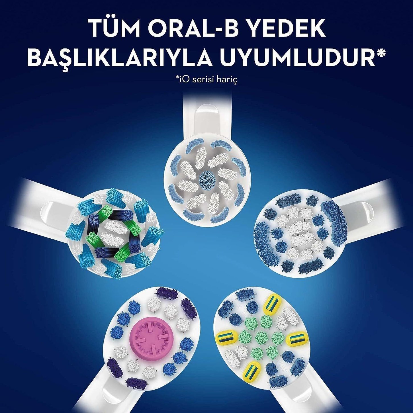 Oral-B Cars Pilli Diş Fırçası Değişen Başlıklı