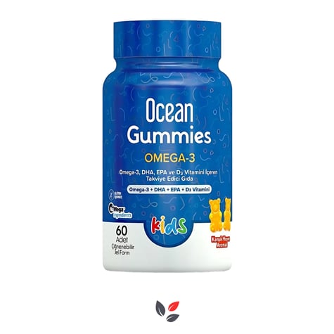 Orzax Ocean Gummies Omega-3 Kids 60 Adet Çiğnenebilir Jel Form