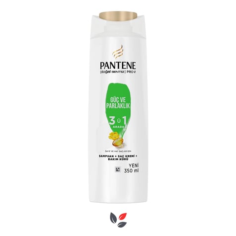 Pantene Doğal Sentez Güç ve Parlaklık Şampuan 350 ml