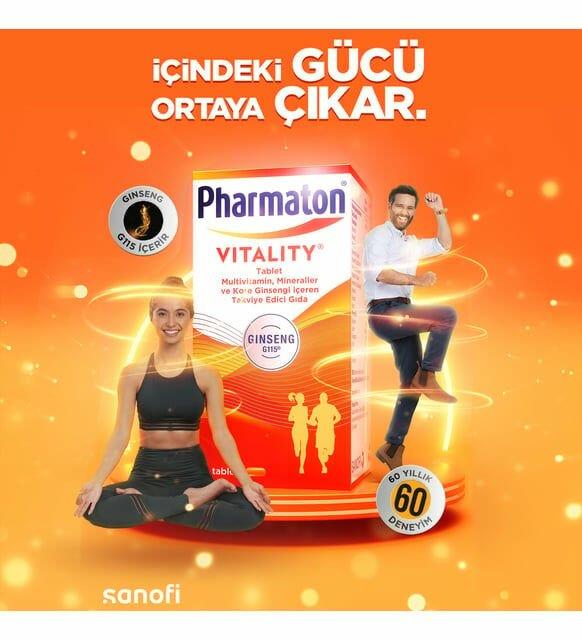 Pharmaton Vitality 100 Tablet